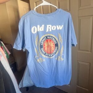 Old Row Blue Graphic Tee